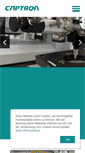 Mobile Screenshot of captron.de