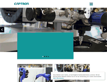 Tablet Screenshot of captron.de