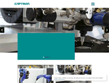 Tablet Screenshot of captron.com